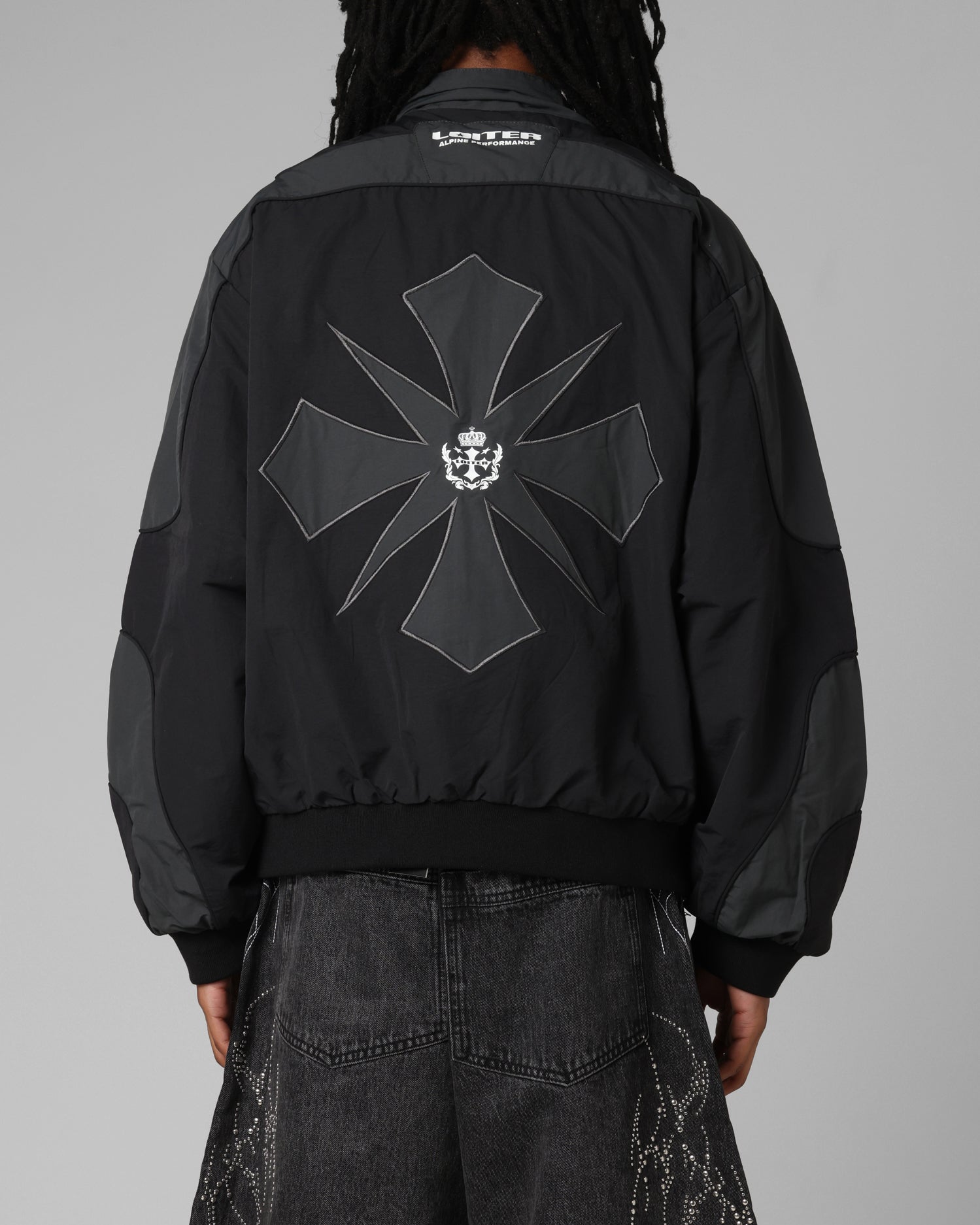 Loiter Club Classic Track Jacket Black | Culture Kings US