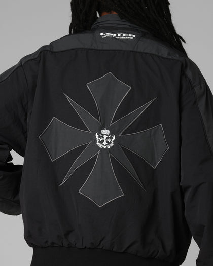 Loiter Club Classic Track Jacket Black