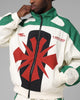 Loiter Club Classic Track Jacket White/Green