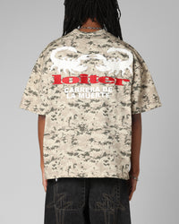 Loiter Bullrush Premium T-Shirt Digi Camo