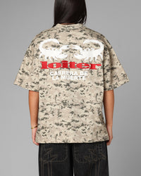 Loiter Bullrush Premium T-Shirt Digi Camo