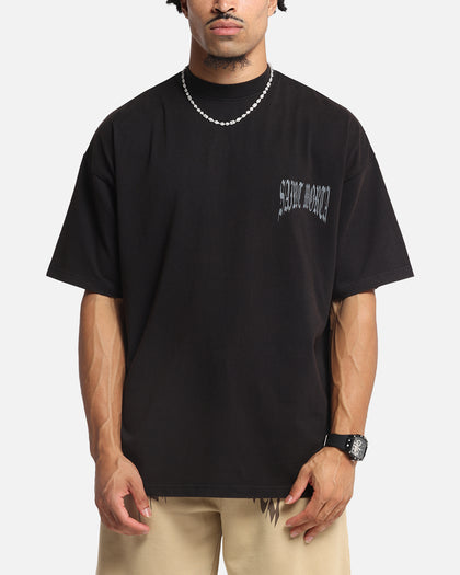 Saint Morta Vill Park Boxy T-Shirt Vintage Black