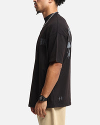 Saint Morta Vill Park Boxy T-Shirt Vintage Black