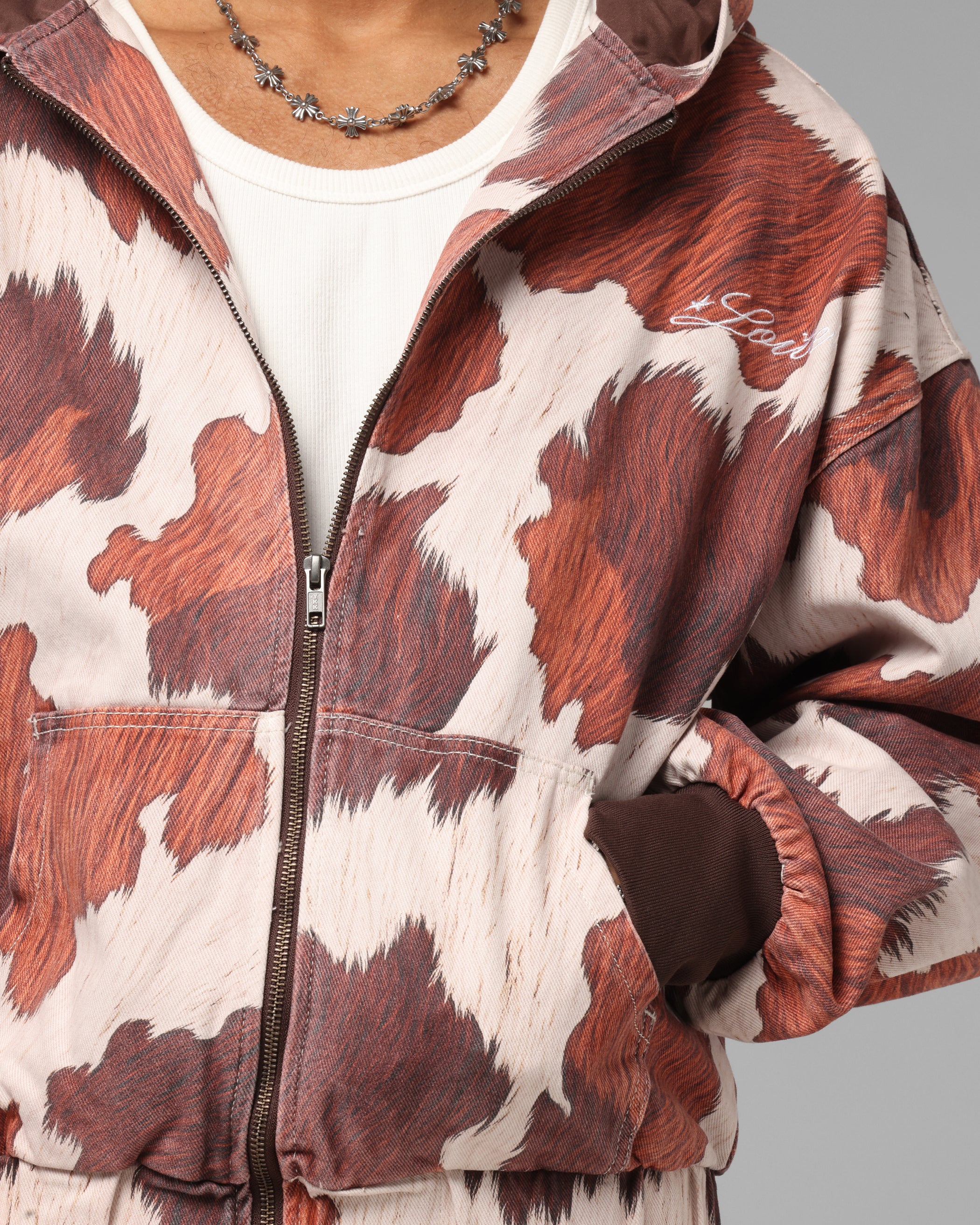 Loiter Hide Zip Jacket Cowhide | Culture Kings US