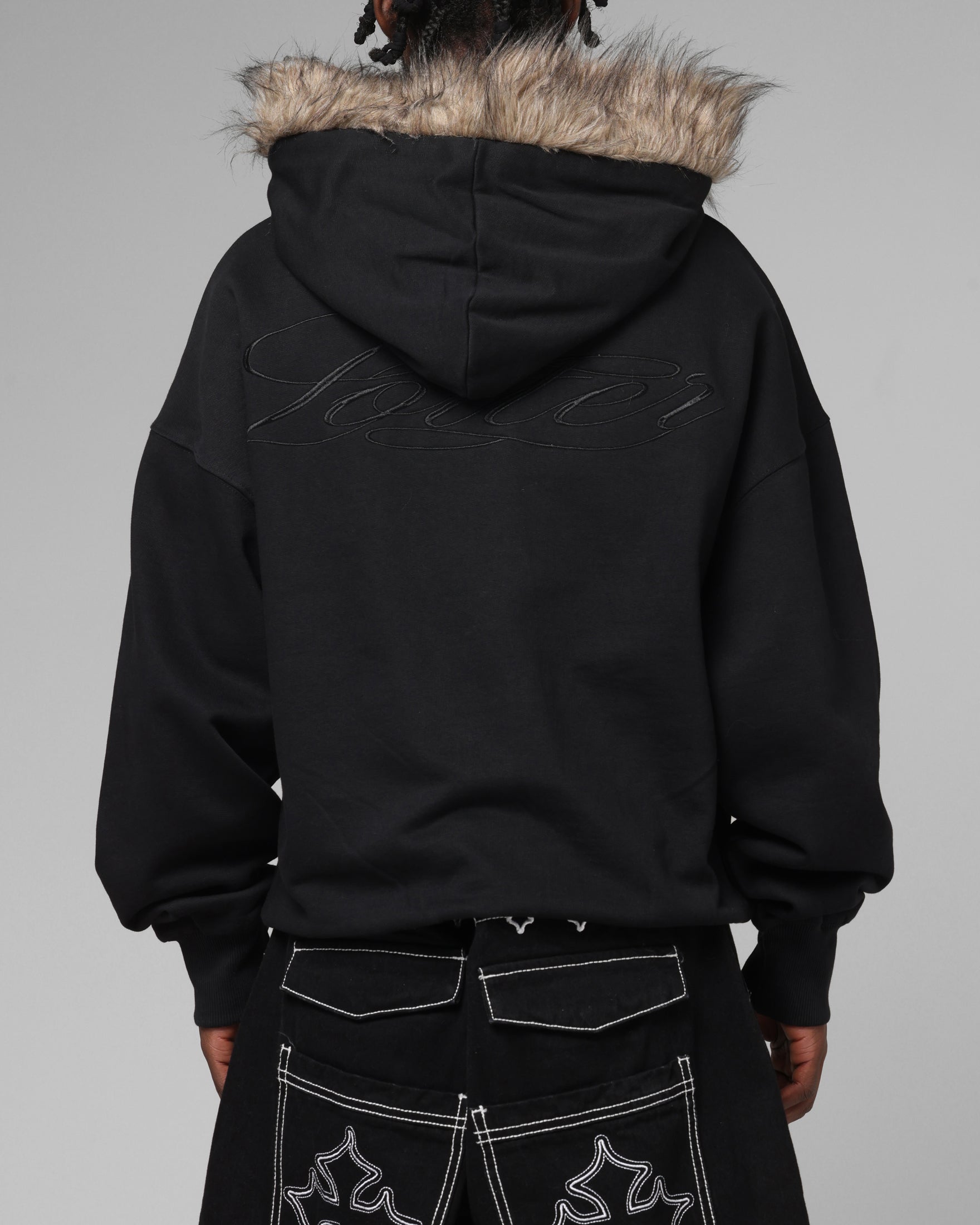 Loiter Purity Zip Hoodie Black | Culture Kings US