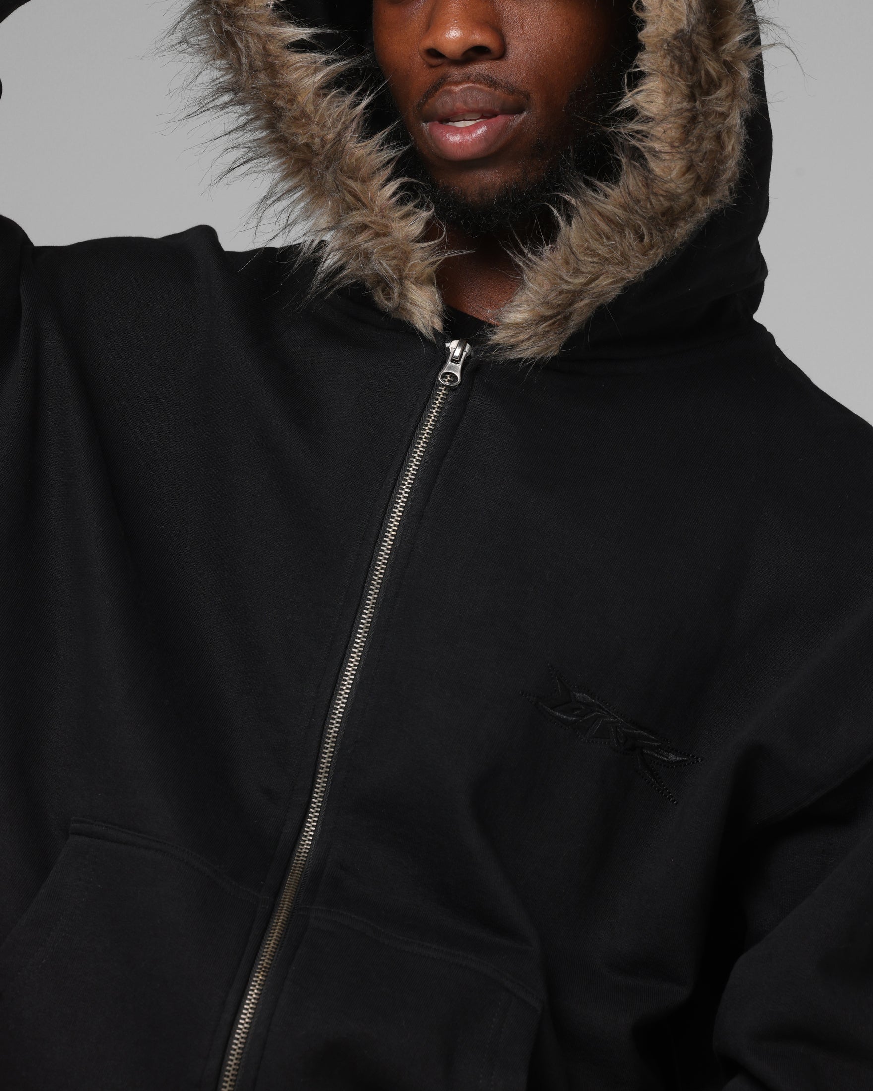 Loiter Purity Zip Hoodie Black | Culture Kings US