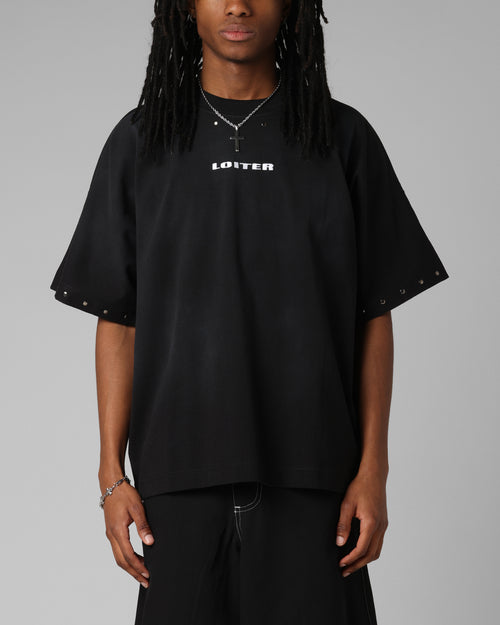 Loiter Opaque Boxy T-Shirt Black