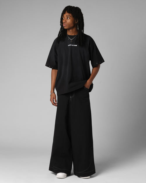 Loiter Opaque Boxy T-Shirt Black