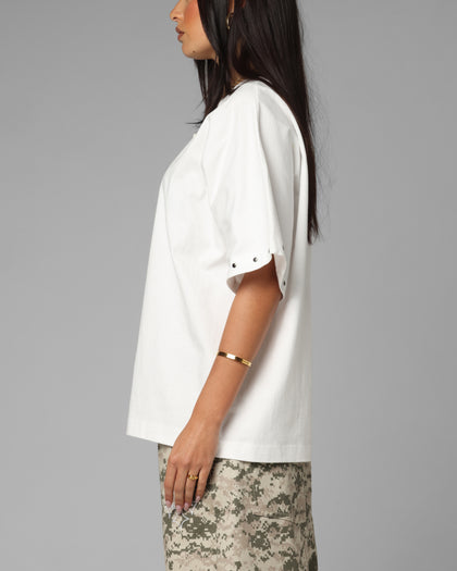 Loiter Opaque Boxy T-Shirt Off White