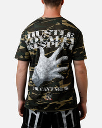 Culture Kings X WWE John Cena Ruthless Aggression Vintage T-Shirt Woodland Camo