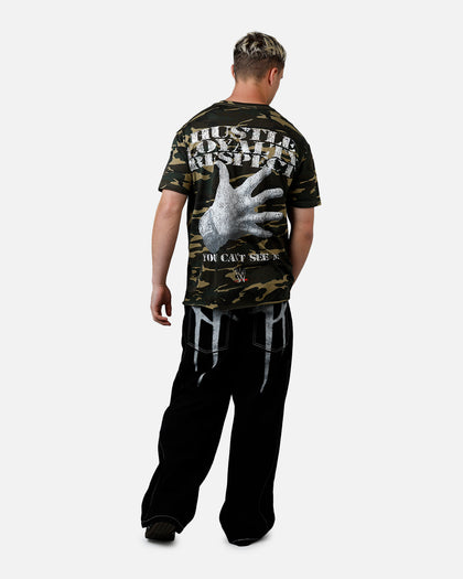 Culture Kings X WWE John Cena Ruthless Aggression Vintage T-Shirt Woodland Camo