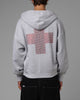Loiter Drop Out Zip Hoodie Grey