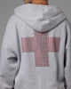 Loiter Drop Out Zip Hoodie Grey