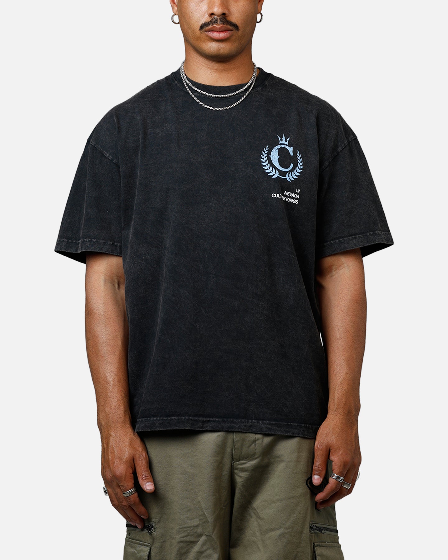 Culture Kings CK Orb Vintage T-Shirt Black Acidwash | Culture Kings US