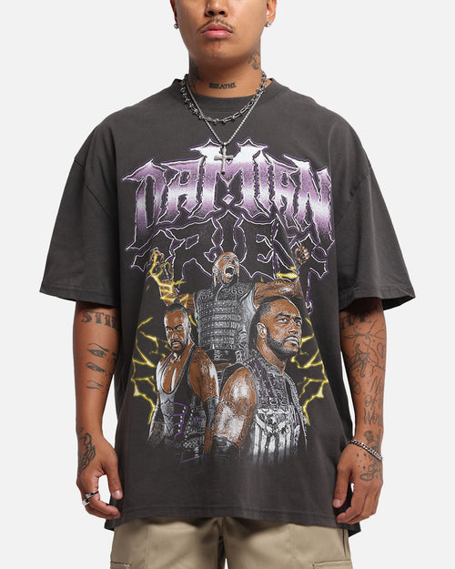 Culture Kings X WWE Damian Priest Wrestlemania XLI Heavy T-Shirt Black Wash