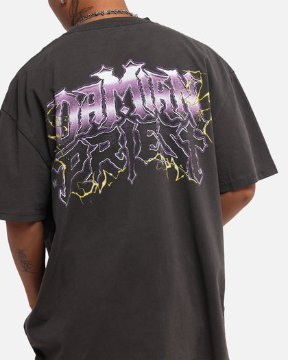 Culture Kings X WWE Damian Priest Wrestlemania XLI Heavy T-Shirt Black Wash