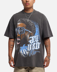 Culture Kings X WWE Jey Uso Wrestlemania XLI Heavy T-Shirt Black Wash