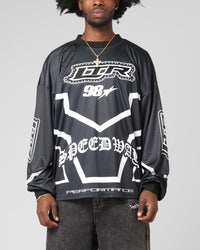 Loiter Thrill Racing Long Sleeve T-Shirt Black