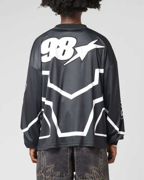 Loiter Thrill Racing Long Sleeve T-Shirt Black