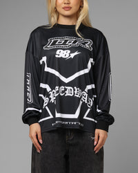 Loiter Thrill Racing Long Sleeve T-Shirt Black