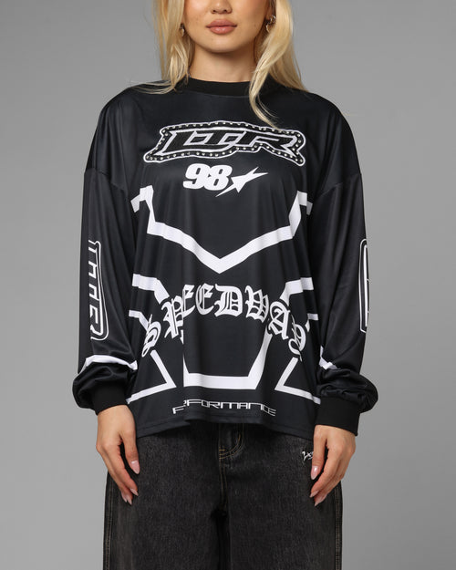 Loiter Thrill Racing Long Sleeve T-Shirt Black