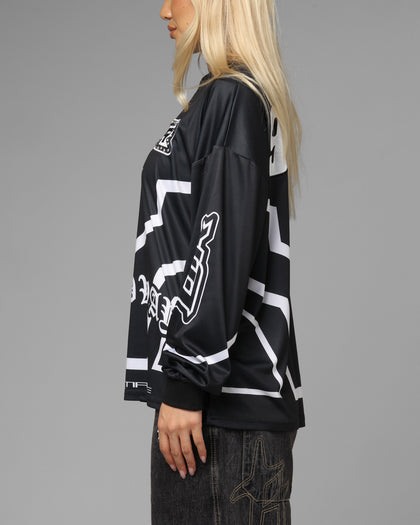 Loiter Thrill Racing Long Sleeve T-Shirt Black