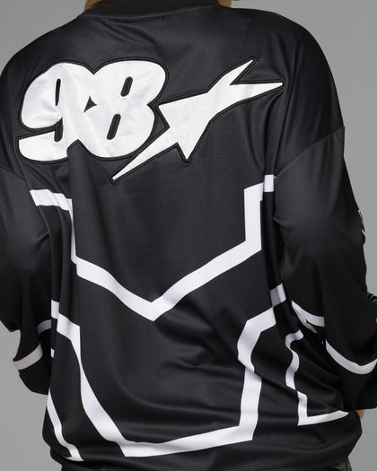 Loiter Thrill Racing Long Sleeve T-Shirt Black