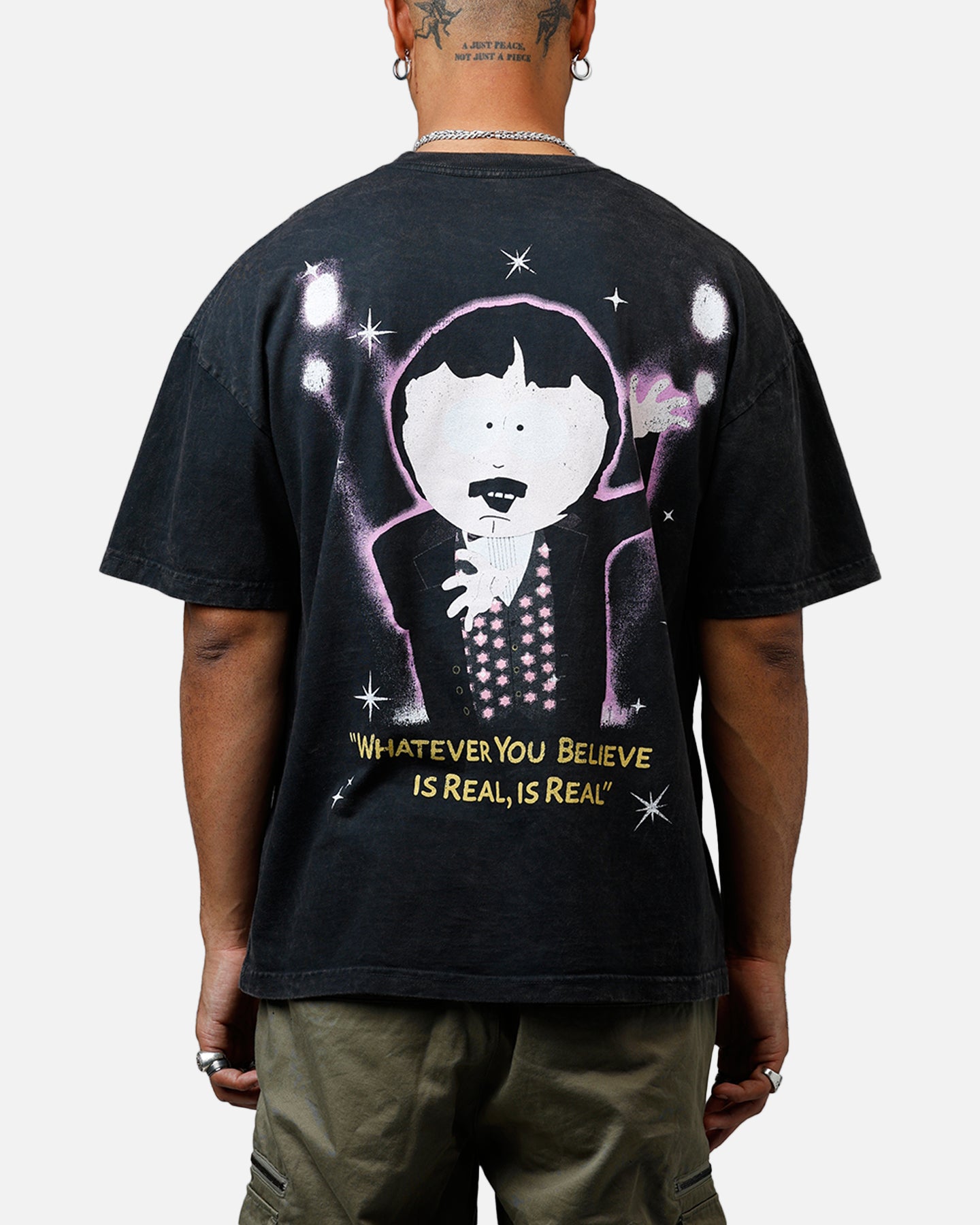 73Studio x South Park The Amazing Randy Heavyweight T-Shirt Black
