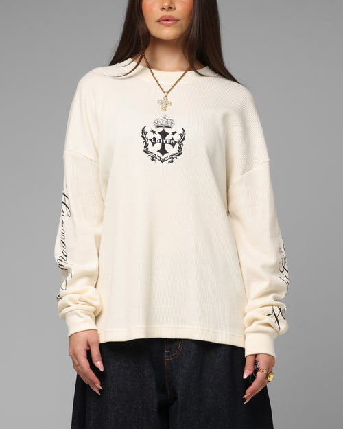 Loiter Purity Thermal Long Sleeve T-Shirt Off White