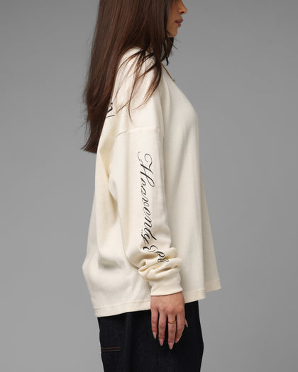 Loiter Purity Thermal Long Sleeve T-Shirt Off White