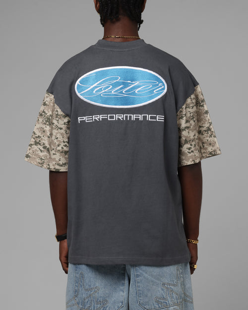 Loiter Rodeo T-Shirt Black/Camo