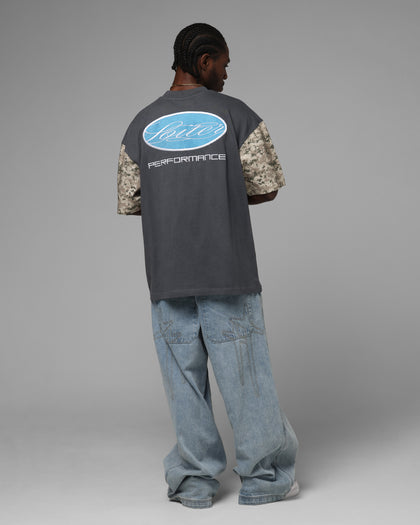 Loiter Rodeo T-Shirt Black/Camo