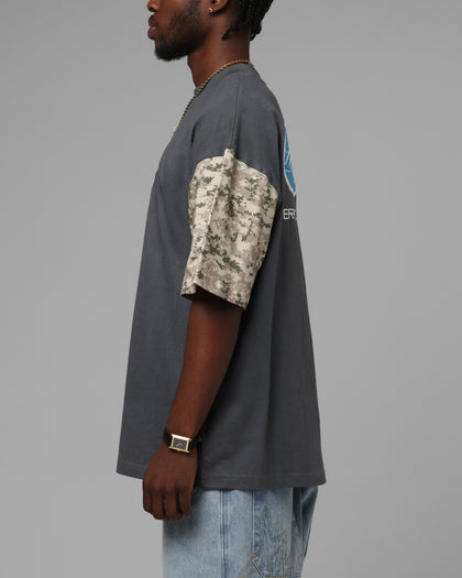 Loiter Rodeo T-Shirt Black/Camo