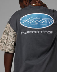 Loiter Rodeo T-Shirt Black/Camo