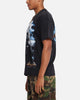73Studio X DC Batman Arkham Asylum Vintage T-Shirt Black Acidwash