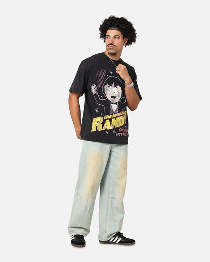 73Studio X South Park The Amazing Randy Vintage T-Shirt Black Acidwash