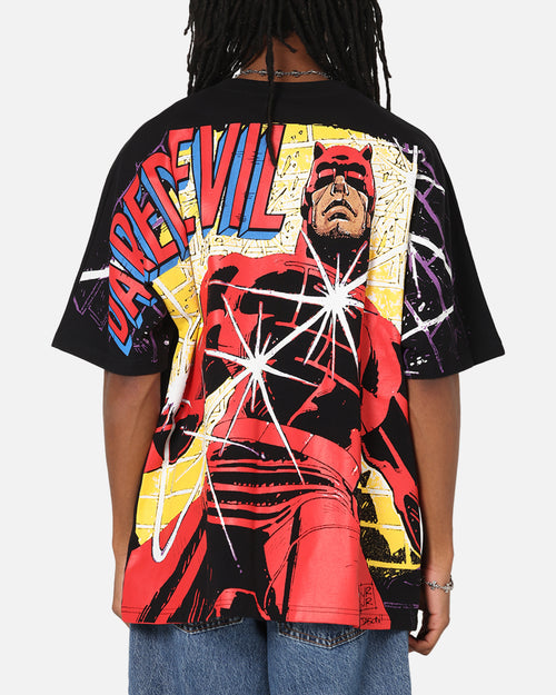 American Thrift Marvel Daredevil All Over Print T-Shirt Black