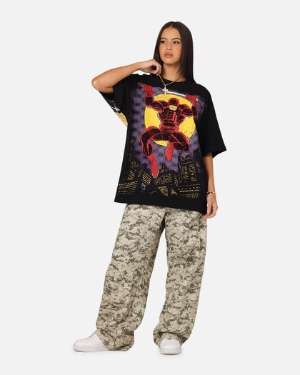 American Thrift Marvel Daredevil All Over Print T-Shirt Black