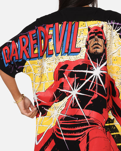 American Thrift Marvel Daredevil All Over Print T-Shirt Black
