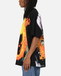 73Studio Marvel Ghost Rider All Over Print T-Shirt Black