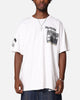 Pulp Fiction Montage T-Shirt White Vintage
