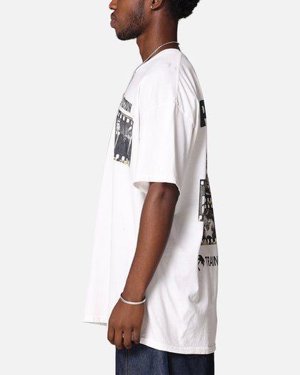 Pulp Fiction Montage T-Shirt White Vintage