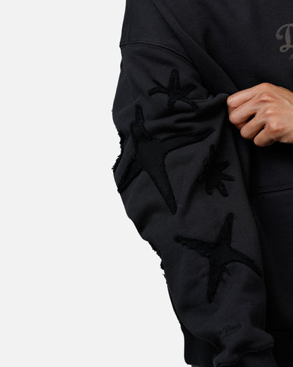 Mitchell & Ness Los Angeles Dodgers 'Starburst' Hoodie Faded Black