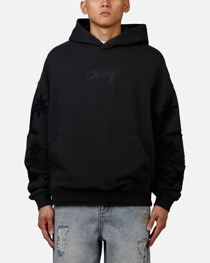 Mitchell & Ness Chicago White Sox 'Starburst' Hoodie Faded Black