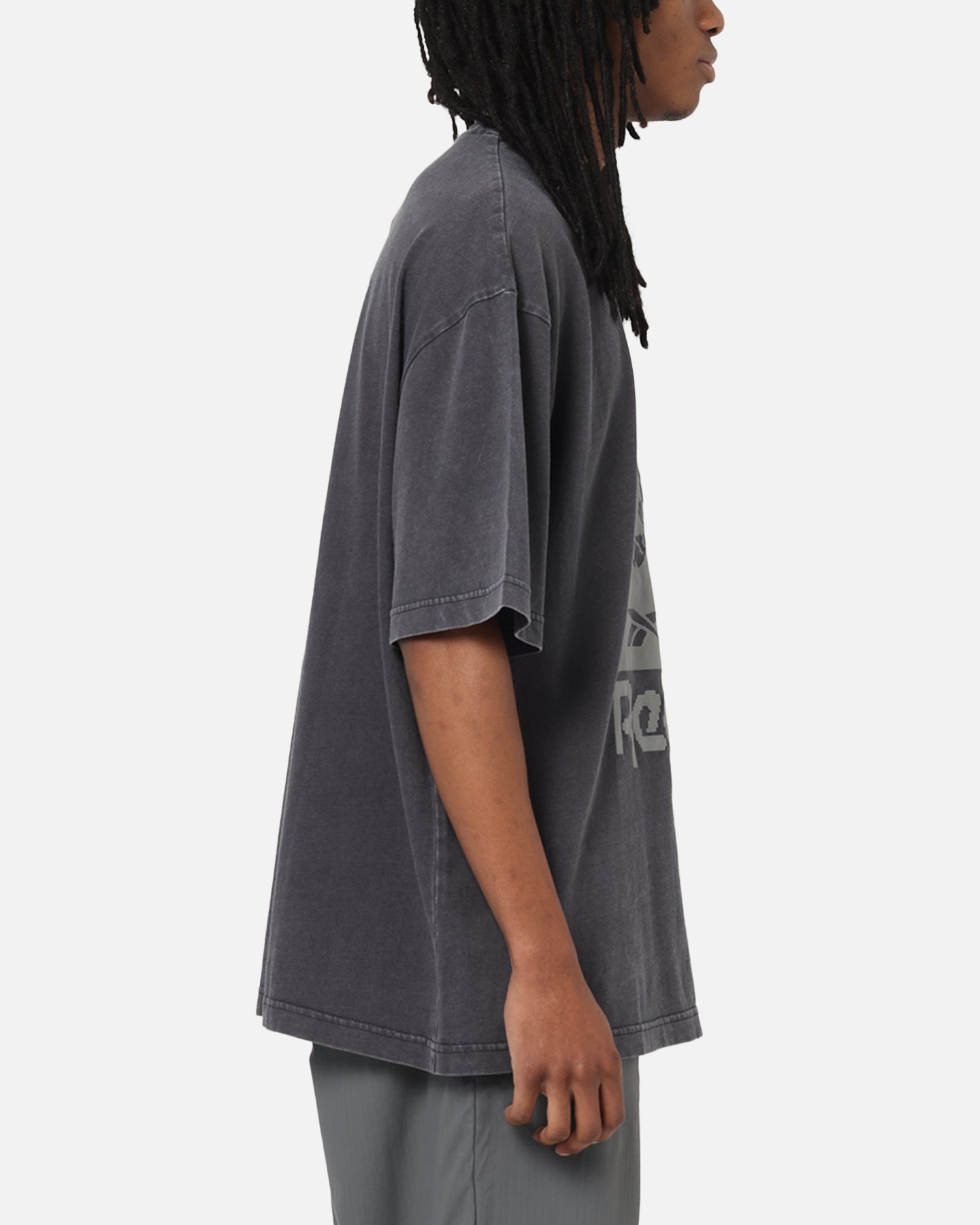 Reebok X Market Graphic T-Shirt Black/Silver | Culture Kings US