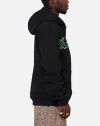 X-Large Mark Zip Through Hoodie Black