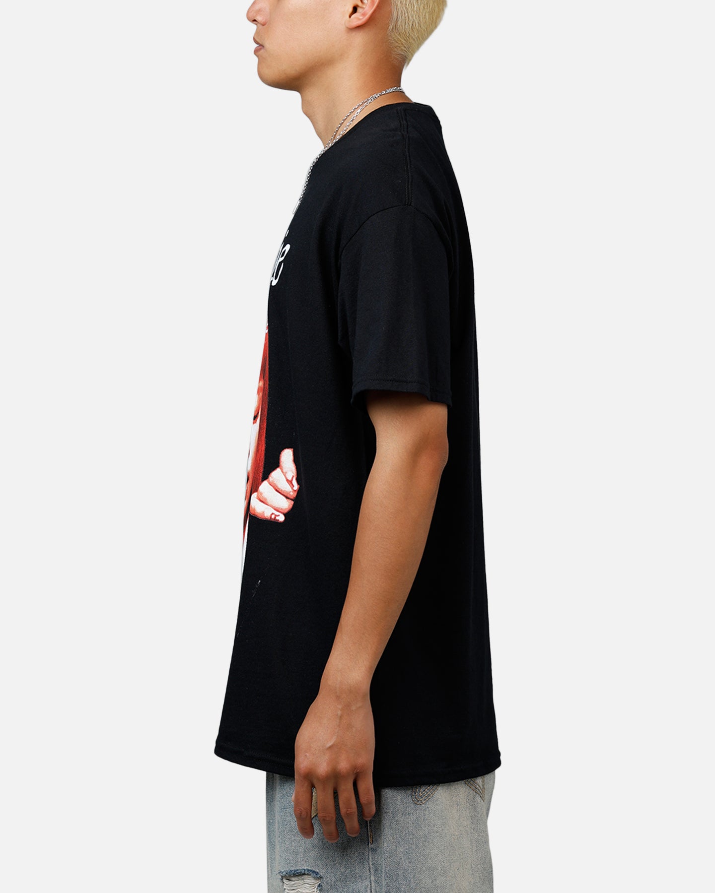 アイドル Mantra Oversized T-shirt (Black) jennie Official preorder JENNIE [Mantra] Oversized T-shirt (Black