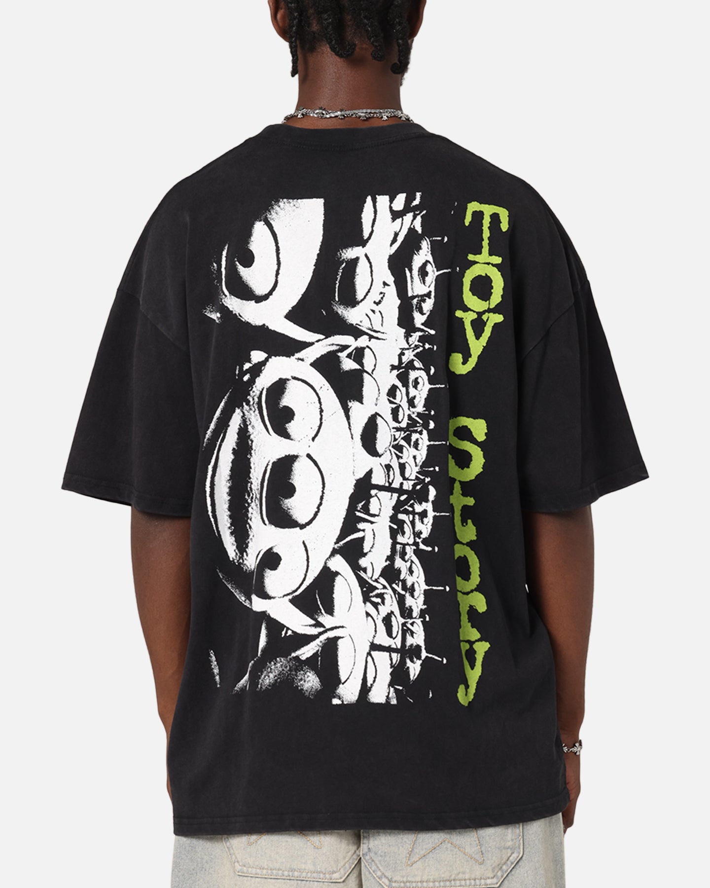 00s Disneyland トイ・ストーリー Tシャツ ブラック セール】WEB限定 ディズニーキャラクターTシャツ大人/トイストーリー