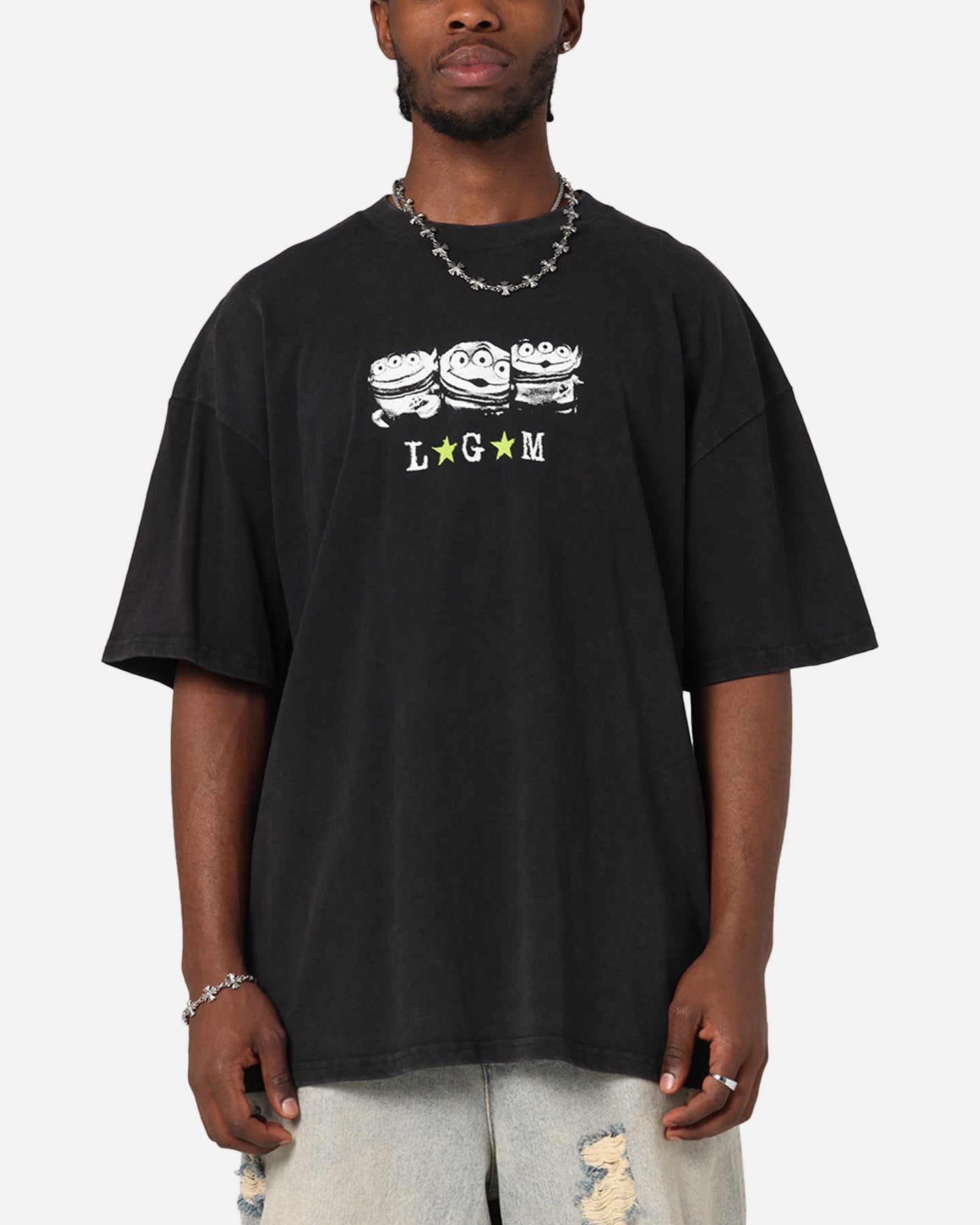 00s Disneyland トイ・ストーリー Tシャツ ブラック PUBLUX/TOY STORY/トイ・ストーリー/ キャラクター プリントTシャツ