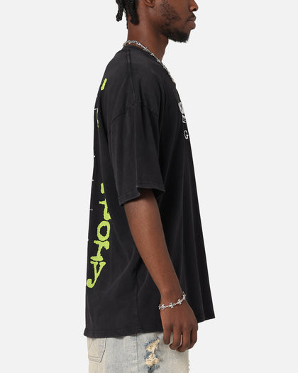 73Studio Disney Pixar Toy Story Little Green Men Vintage T-Shirt Black Acidwash